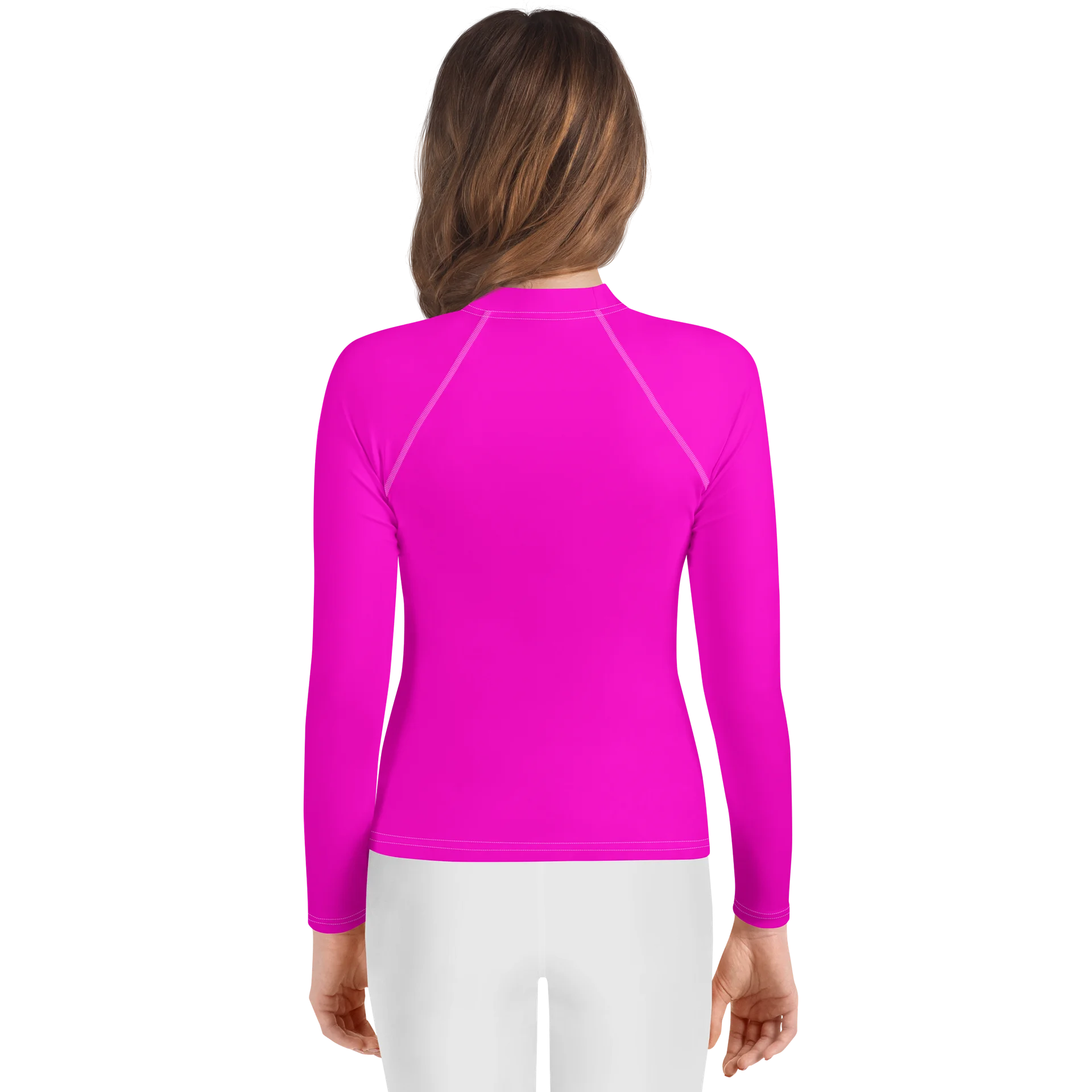 Wild Pink Neon Youth Rashguard product image (2)