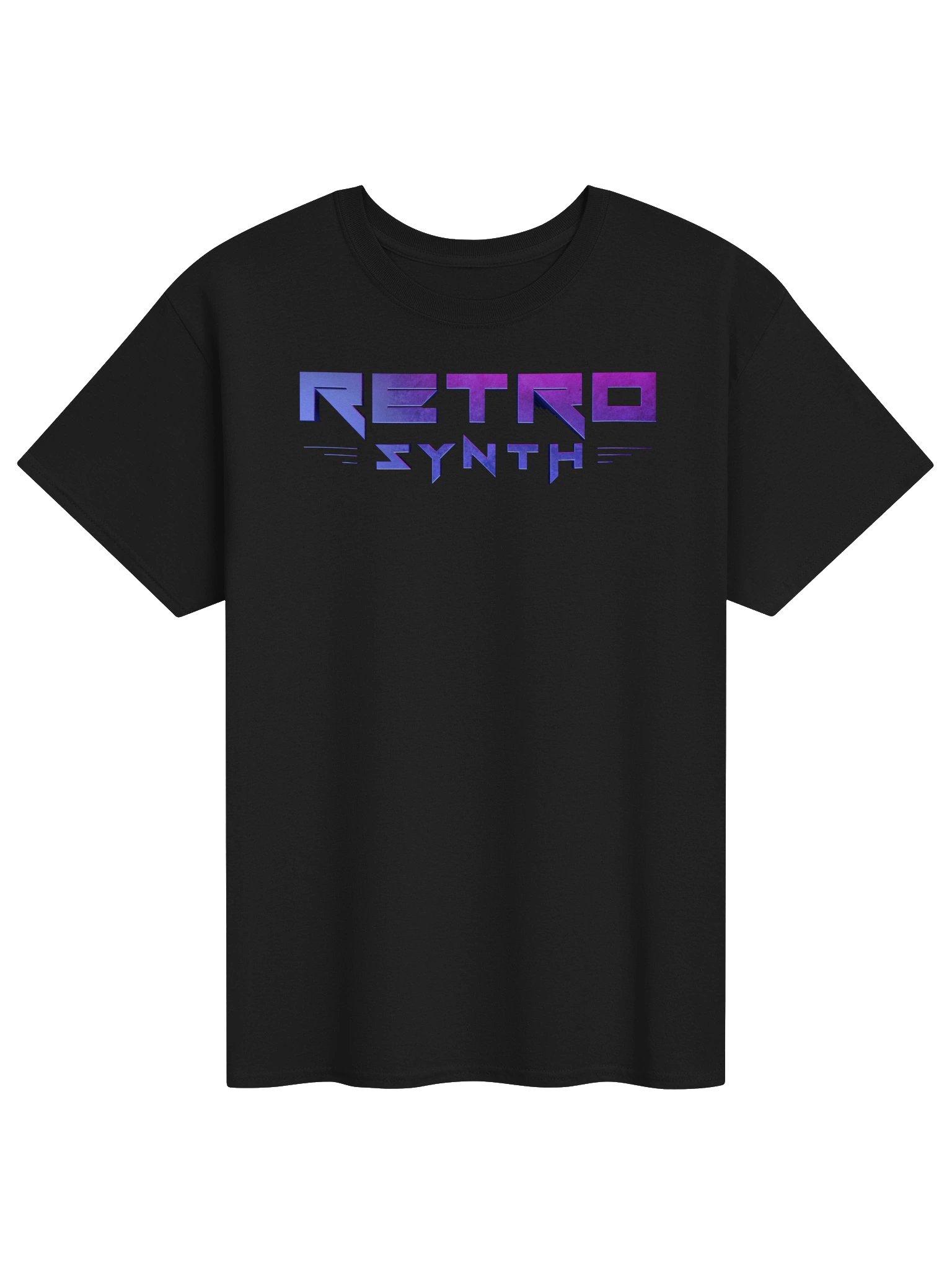 RETROSYNTH RECORDS Purple Logo T-Shirt product image (1)