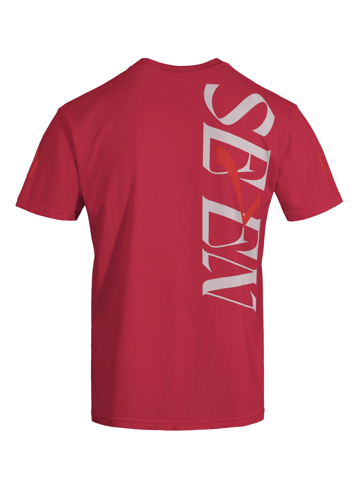VII Logo Red Heavyweight T-Shirt product image (18)