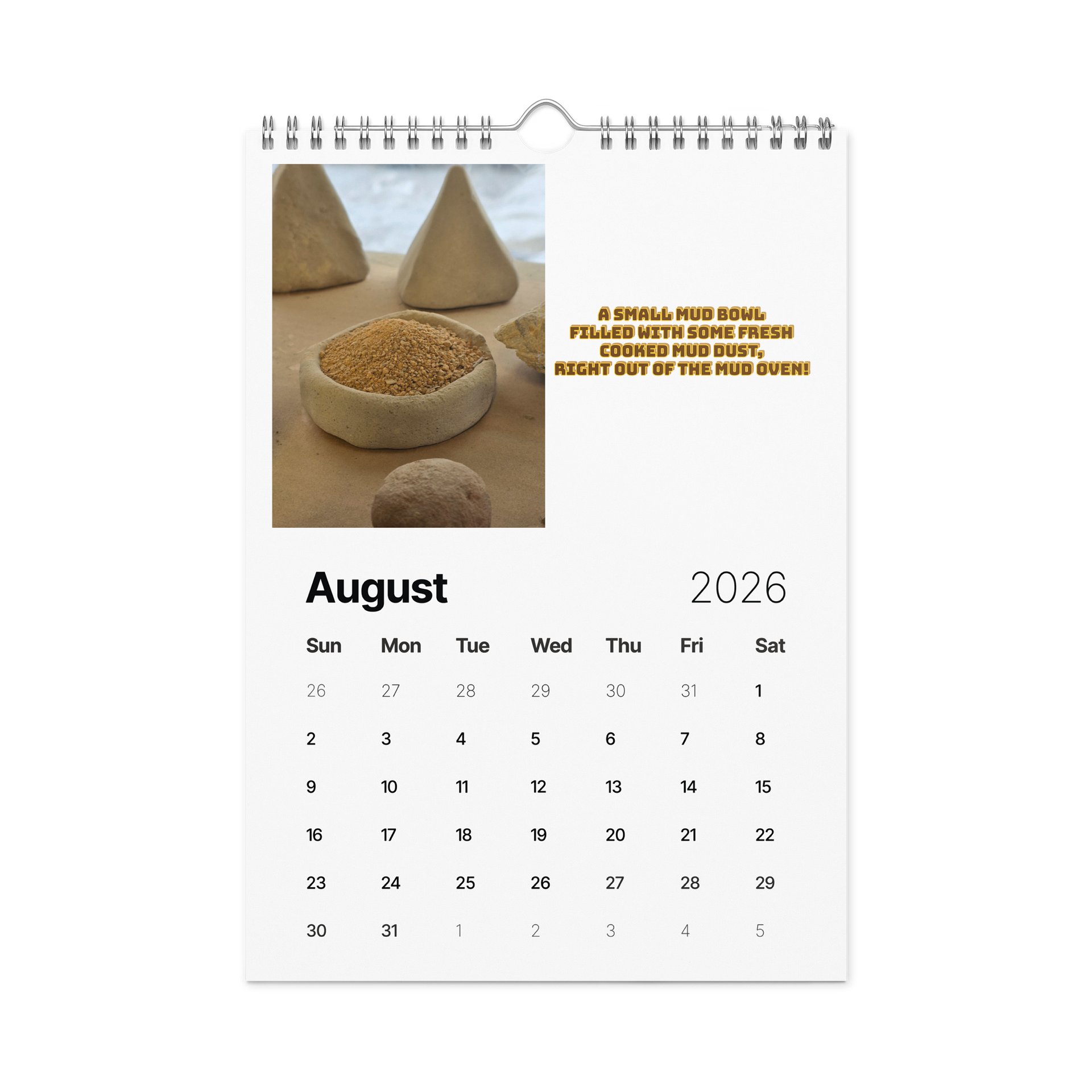 Mud Museum Calendar product image (2)