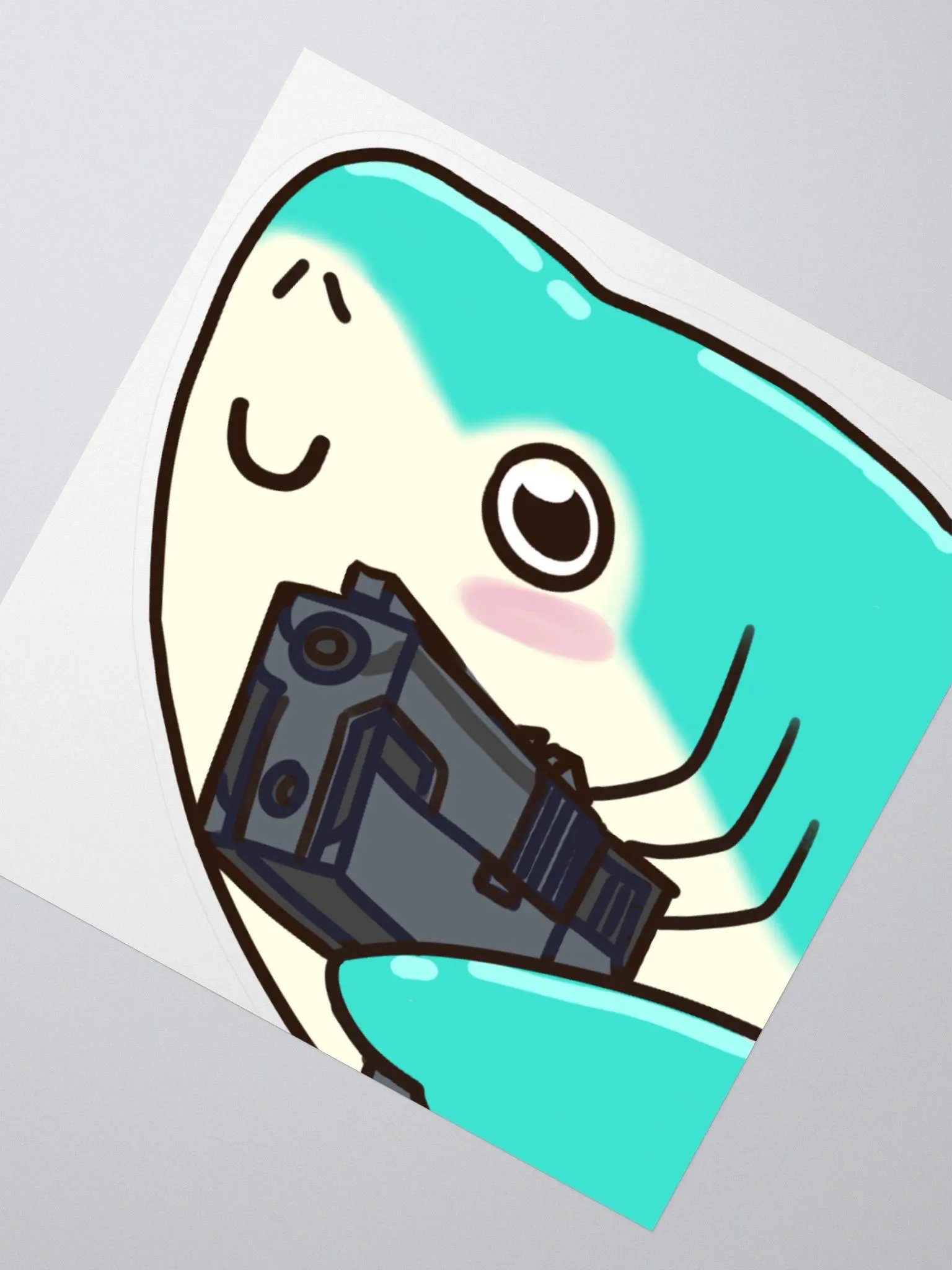 Shark Gun Sticker product image (4)