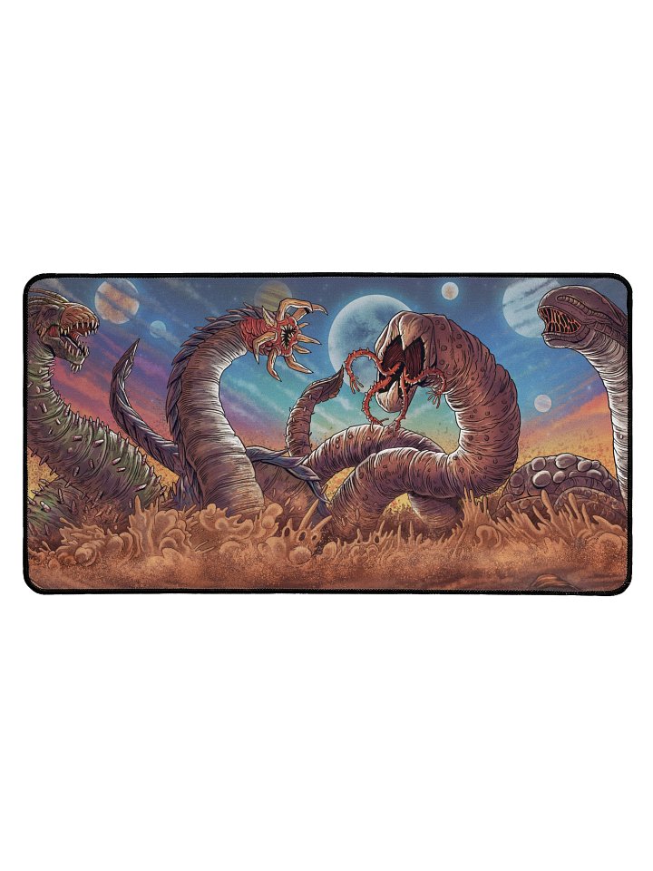'Koma Coil' Hand Drawn Playmat by DarkSideTokens! product image (1)
