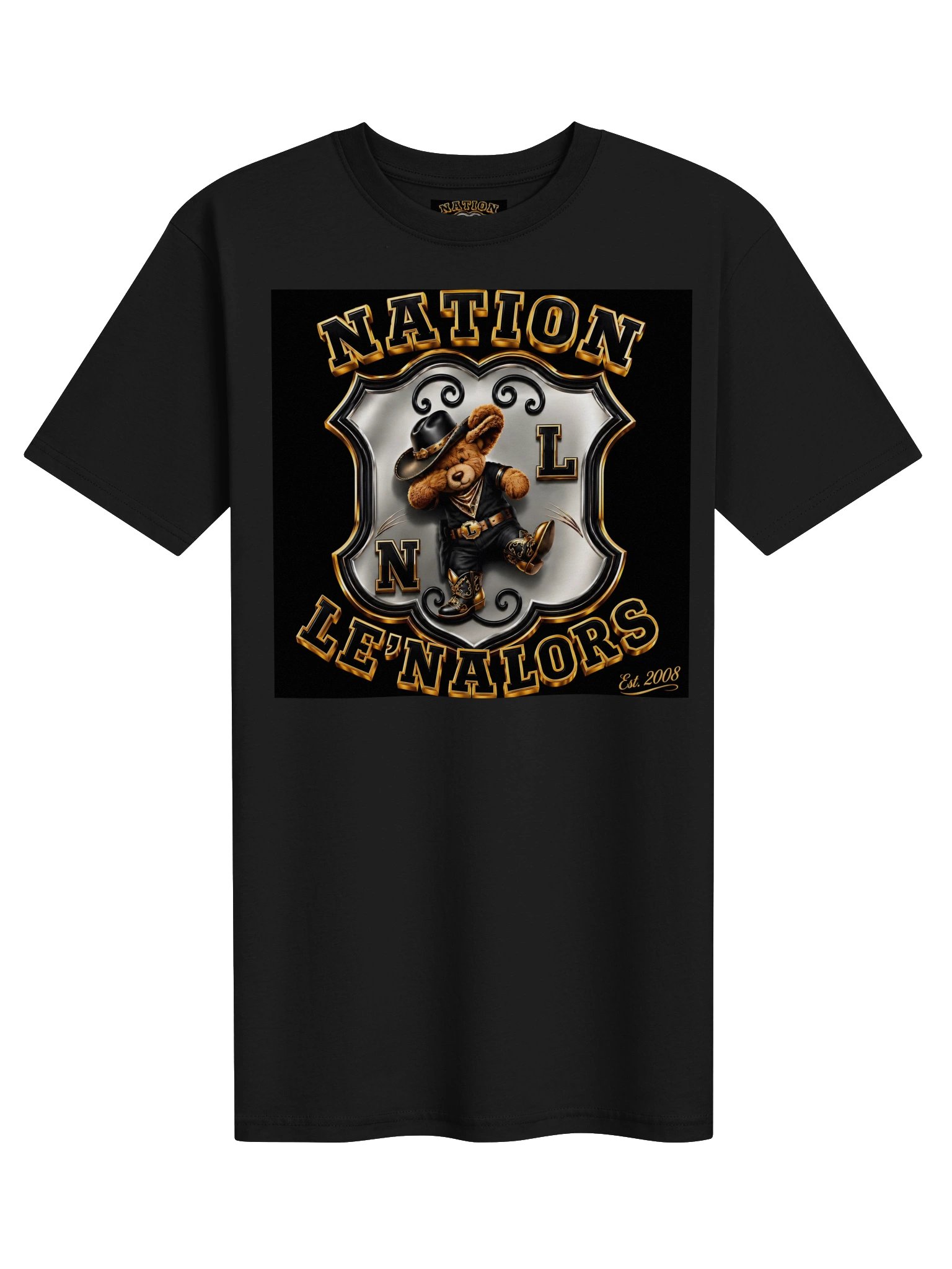 Nation Le’Nalors Teddy Bear Cowboy Crest Tee product image (1)