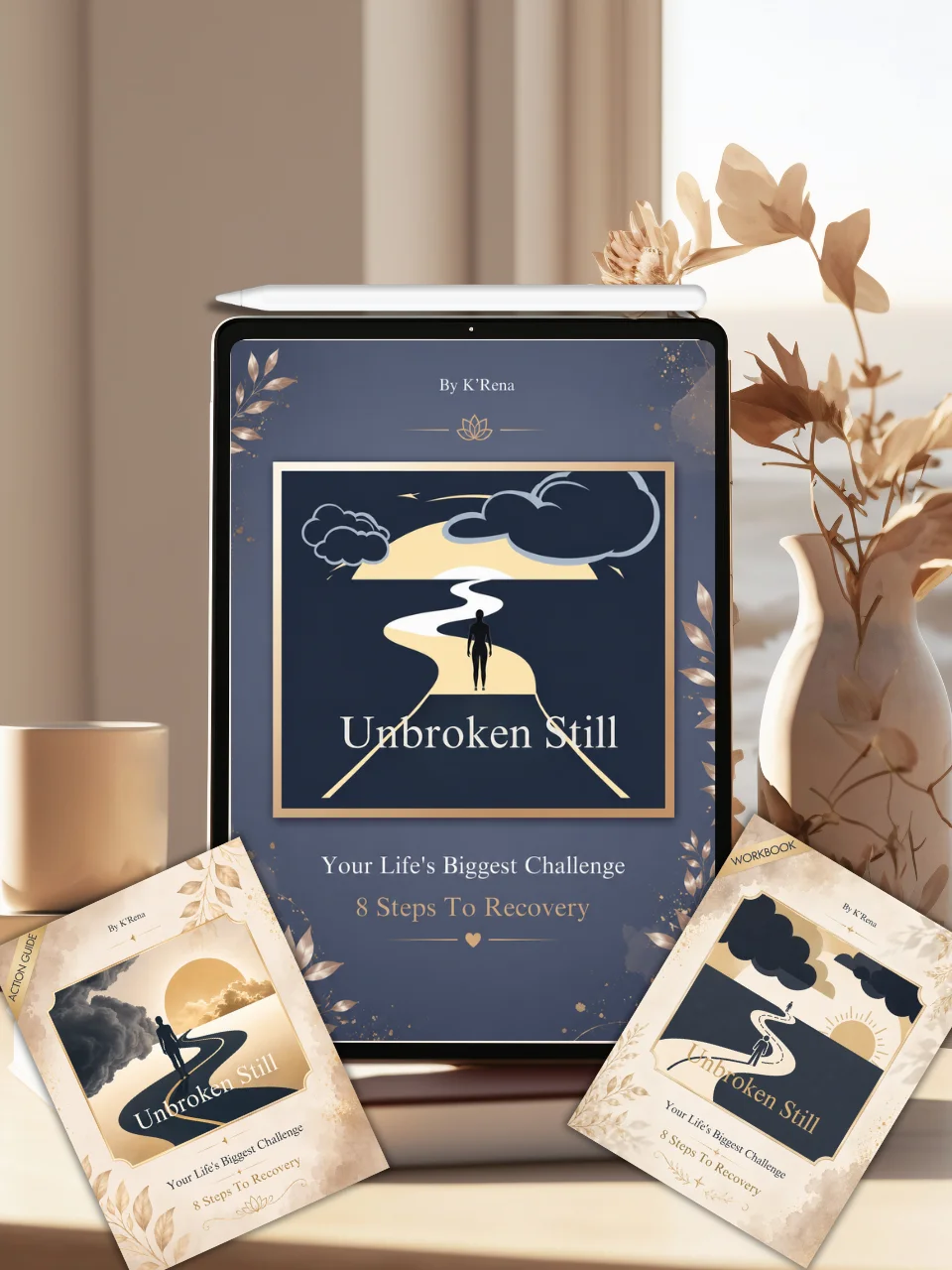 Unbroken Still: Your Life's Biggest Challenge – 8 Steps to Recovery Healing eBook, Action Guide & Workbook product image (1)