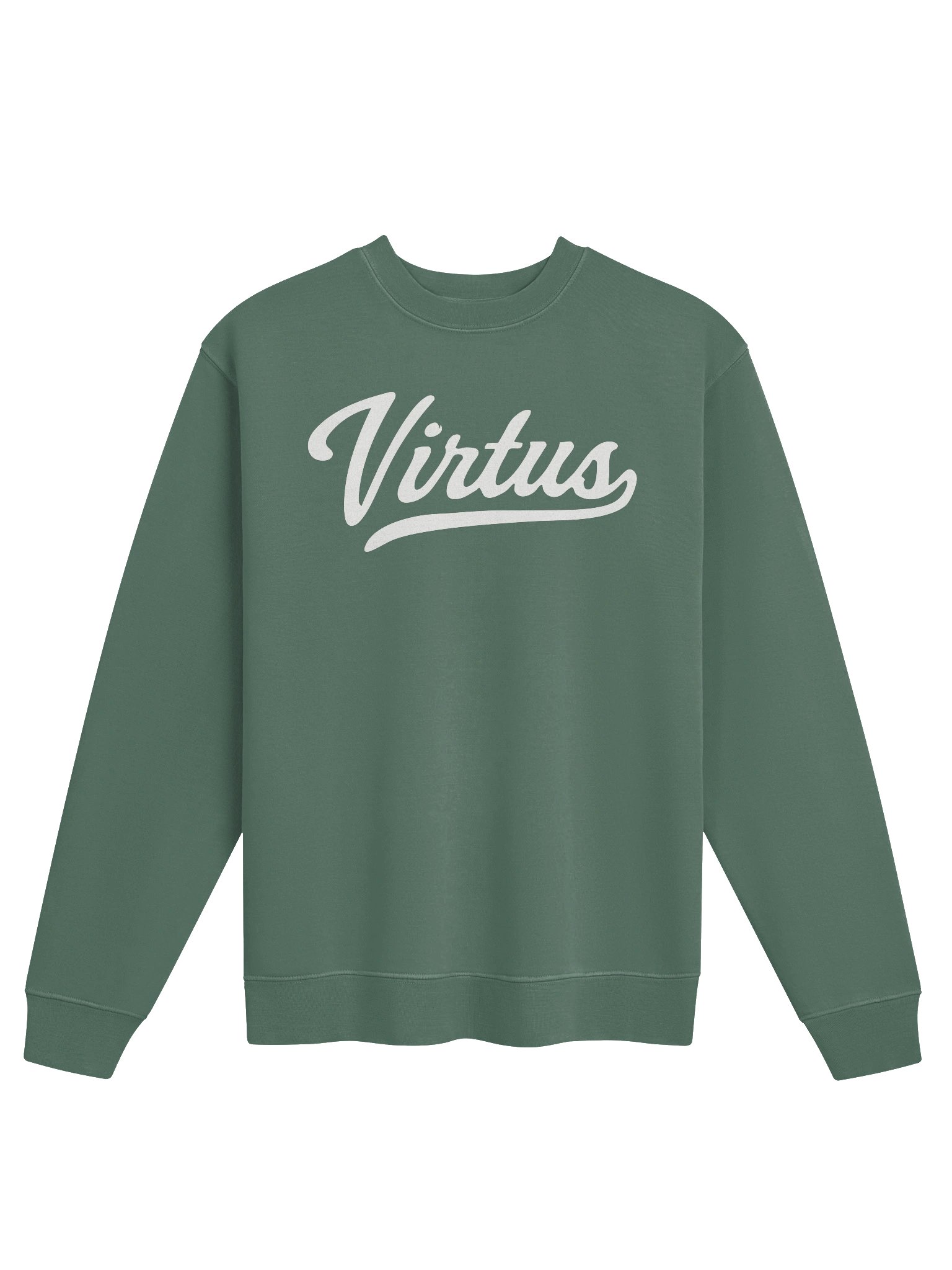Virtus Script Midweight Crewneck (Pigment Release) product image (1)