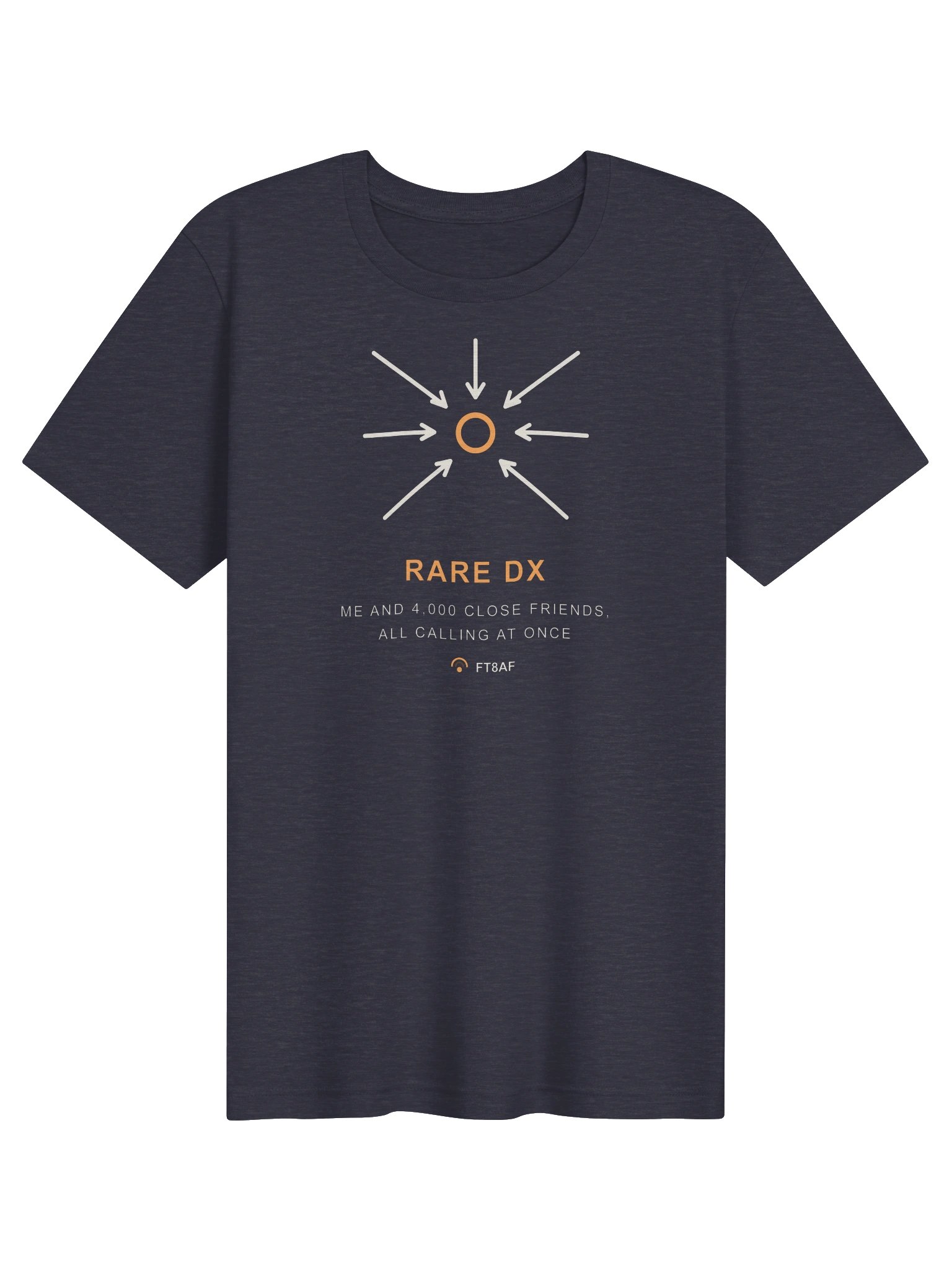 Rare DX Pileup FT8 Shirt product image (1)