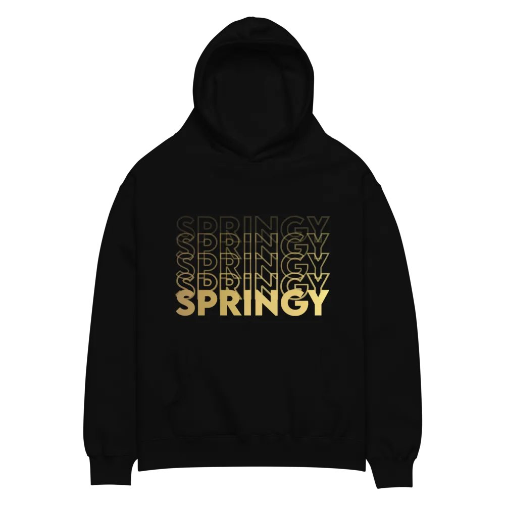 GOLD Premium SPRINGY Hoodie (LIMITED EDITION) product image (4)