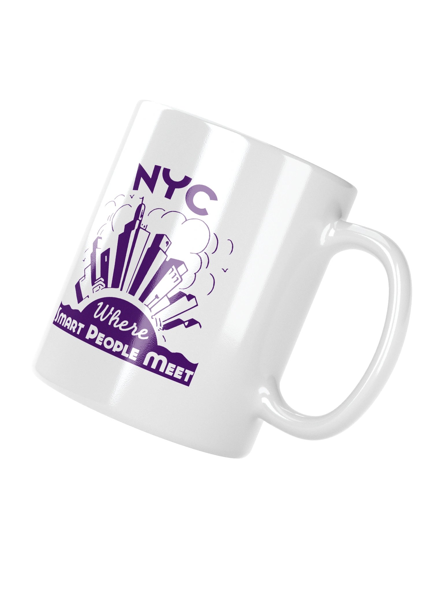 'NYC Smart' White Mug product image (3)
