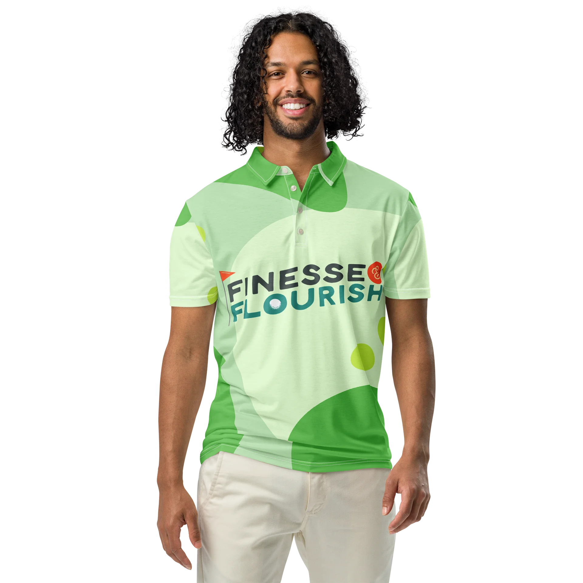 F&F Lava Lamp Slim Fit Polo Shirt product image (3)