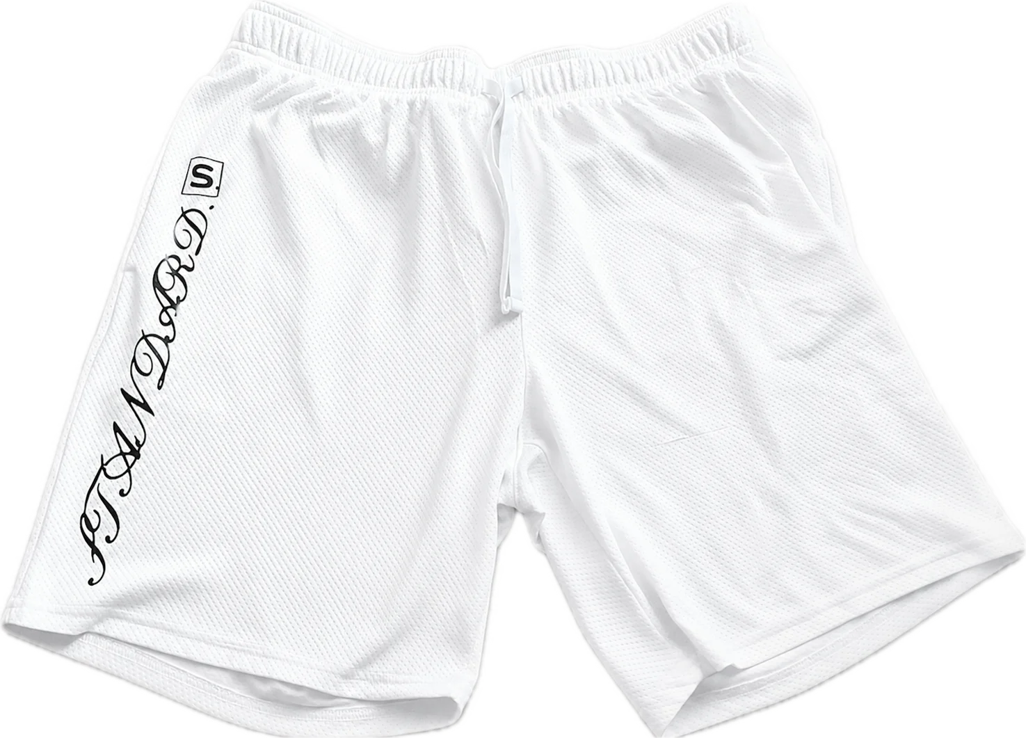 Standard cross mesh shorts (white) product image (1)