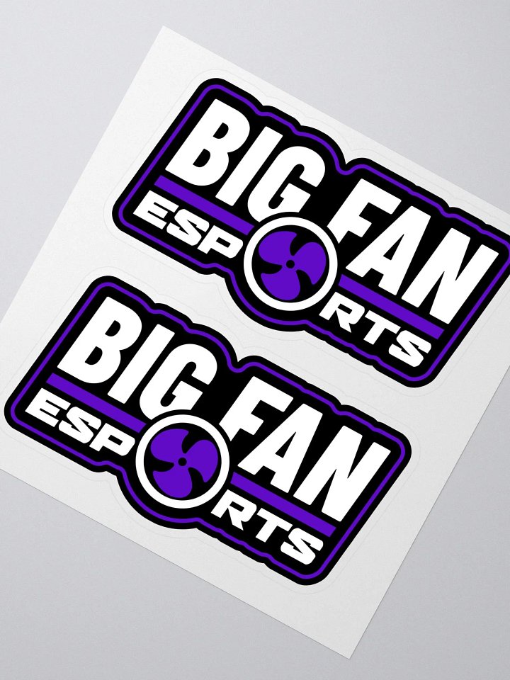 BIG FAN espOrts Dual Sticker product image (1)