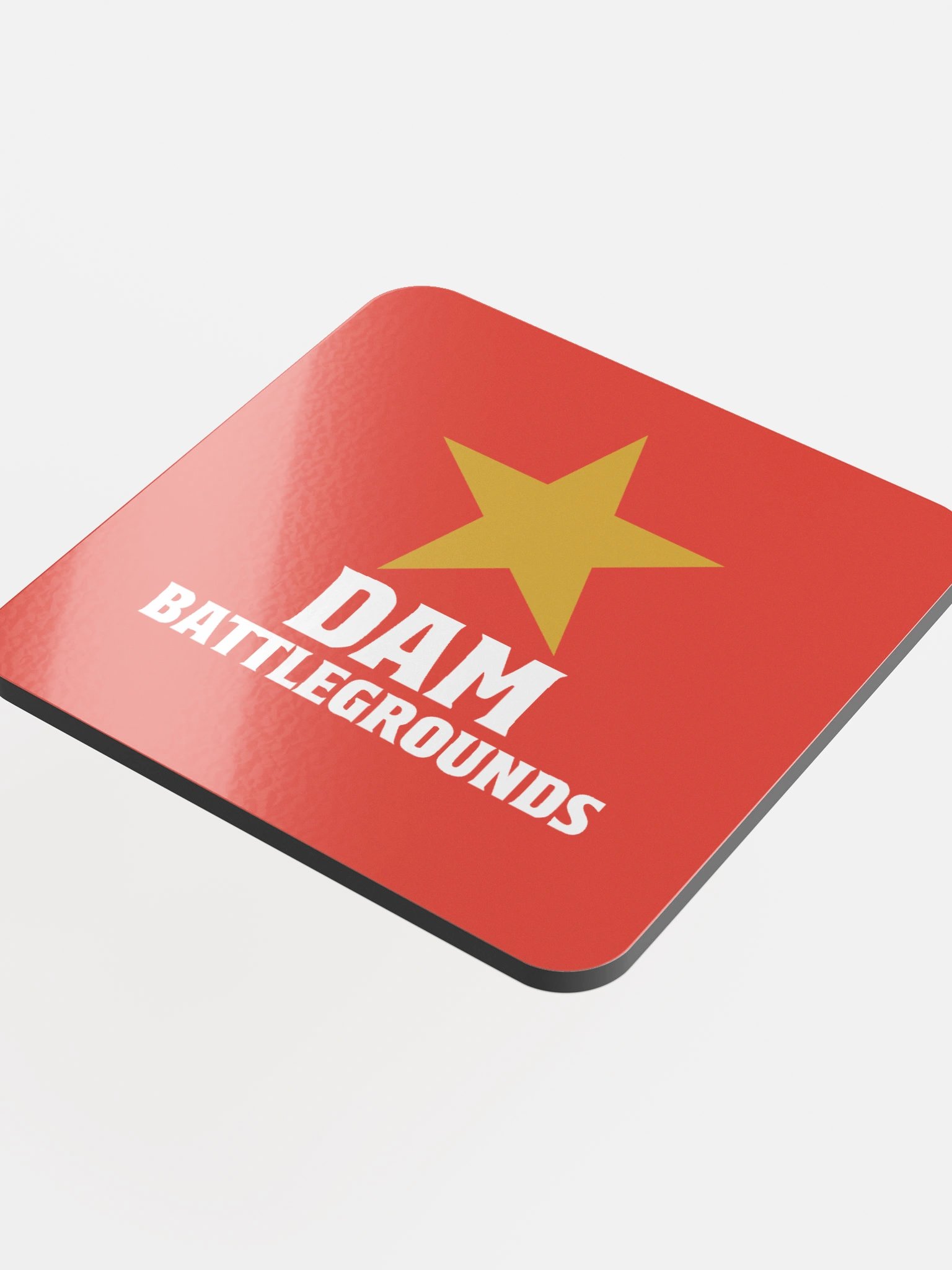 Dam Battlegrounds Glossed Cork Coaster product image (4)