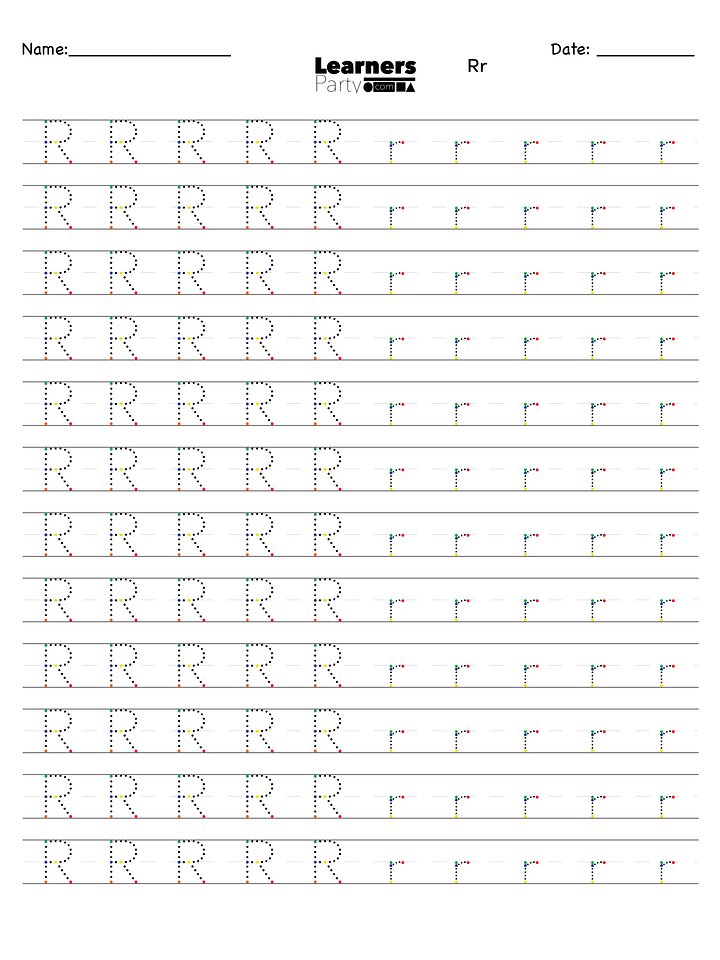 R/r - New Digital Product Progressive Letter Builder product image (1)