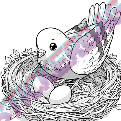 Nest mit Eiern product image (2)