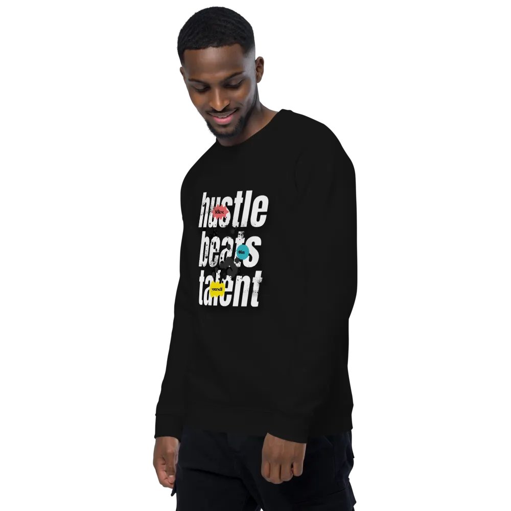 Hustle Beats Talent Unisex Sweatshirt product image (10)