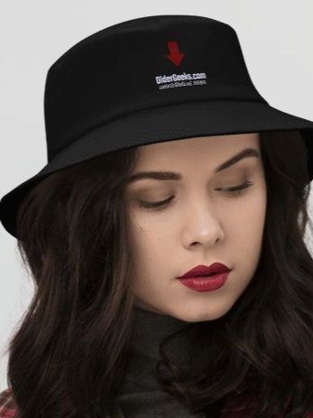 OlderGeeks.com Vintage Cotton Twill Bucket Hat product image (1)