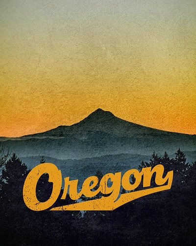 This original Oregon design can only be found here at Oregon Born. Available on hats, hoodies, and tees. In a variety of size...