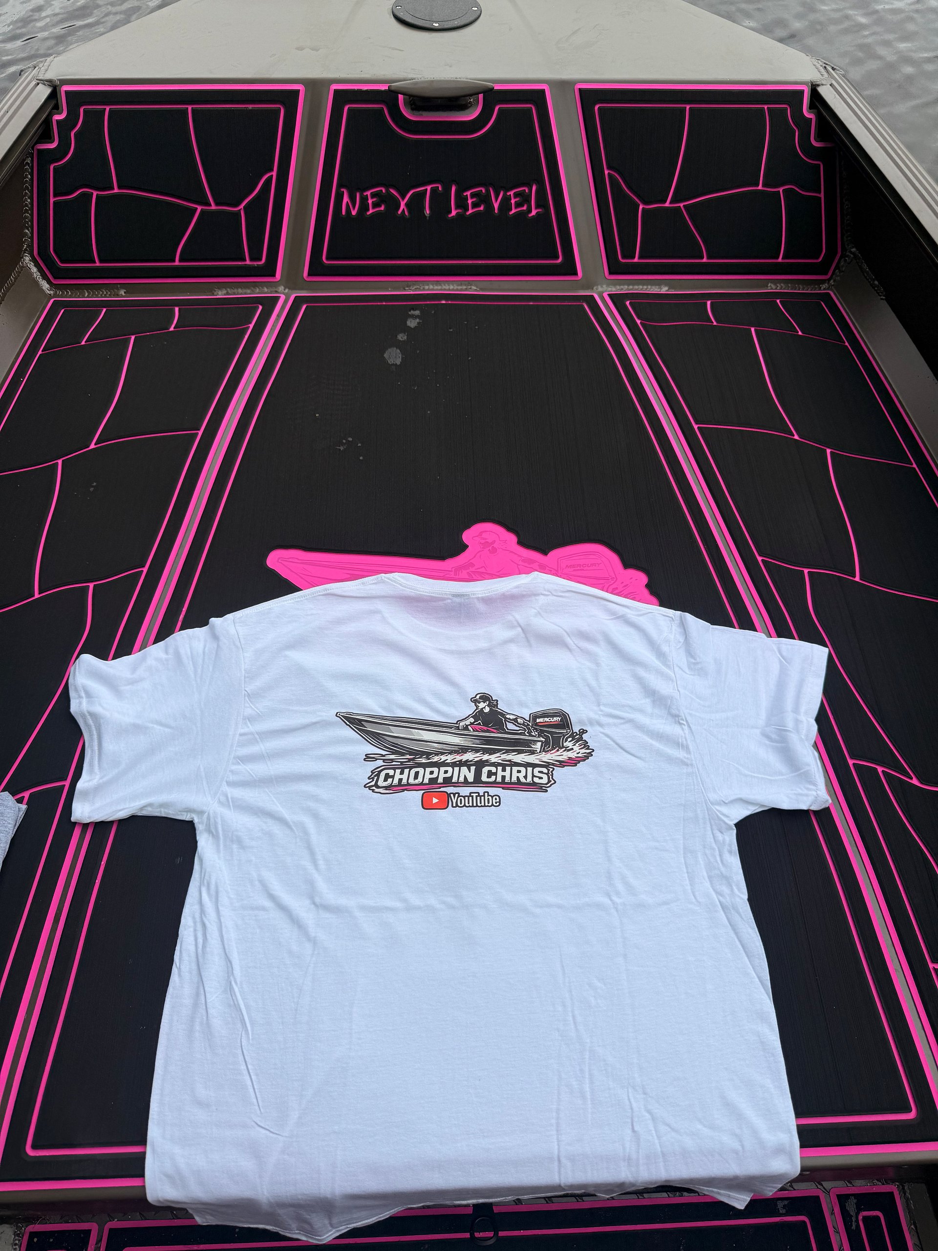 CHOPPIN CHRIS T-SHIRT WHITE product image (1)