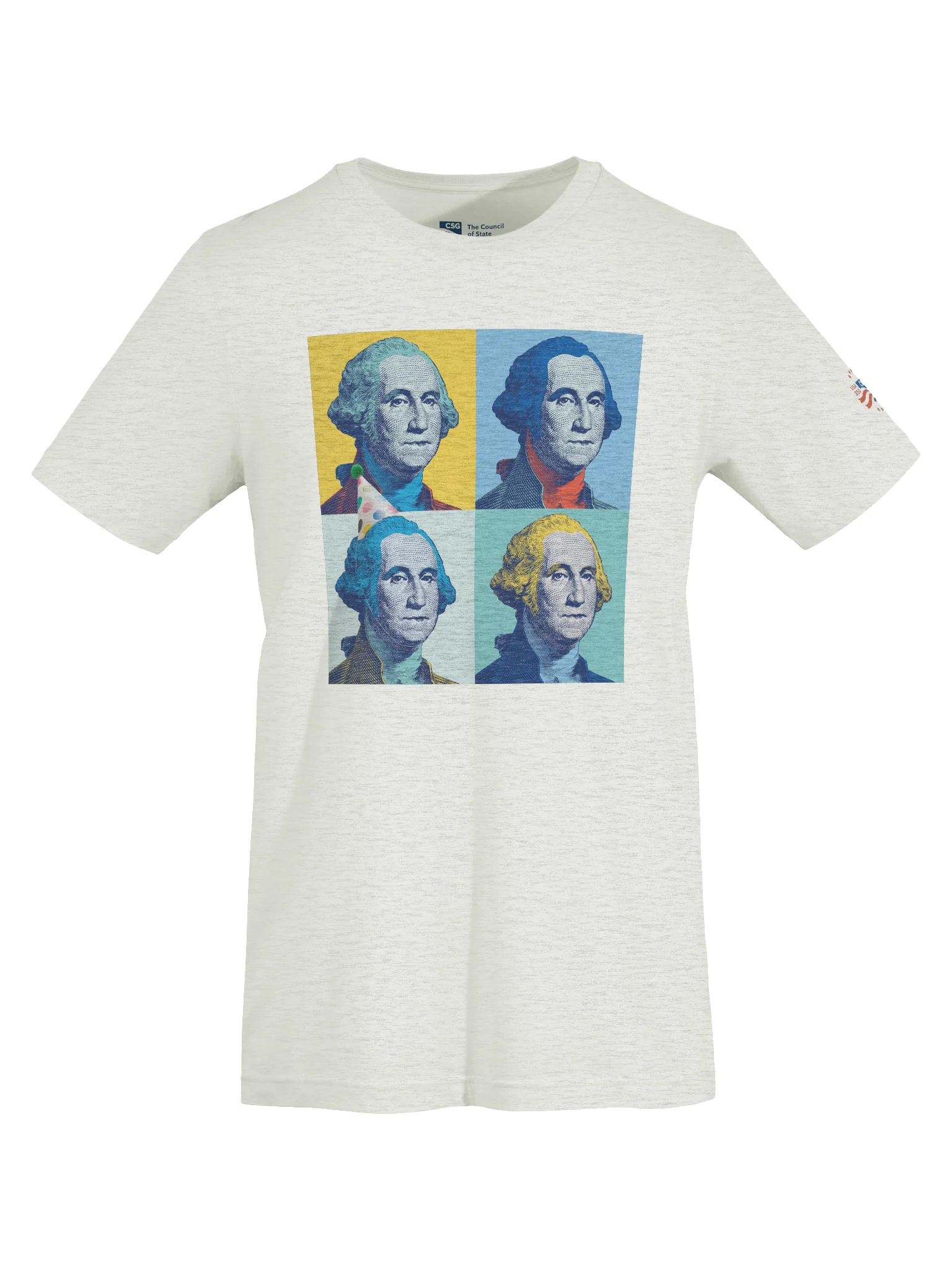 “Party Like It’s 1776” — George Washington Tee product image (7)