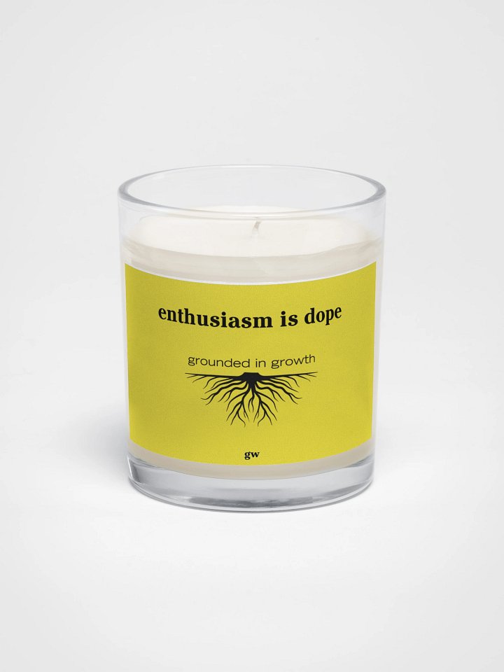 The Tyler Candle — Minimal Clear Glass product image (1)