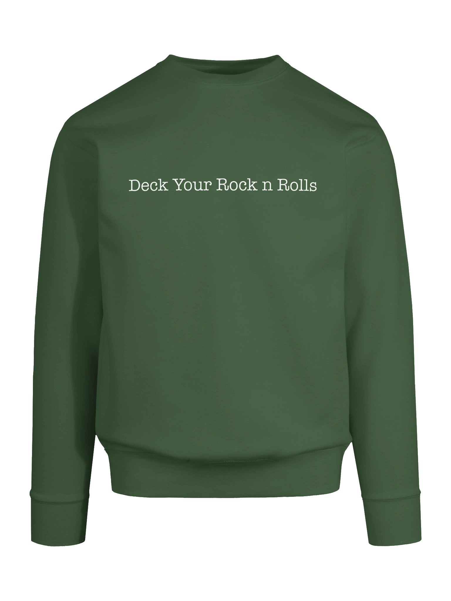 Deck Your Rock n Rolls - Sweat White Text product image (66)