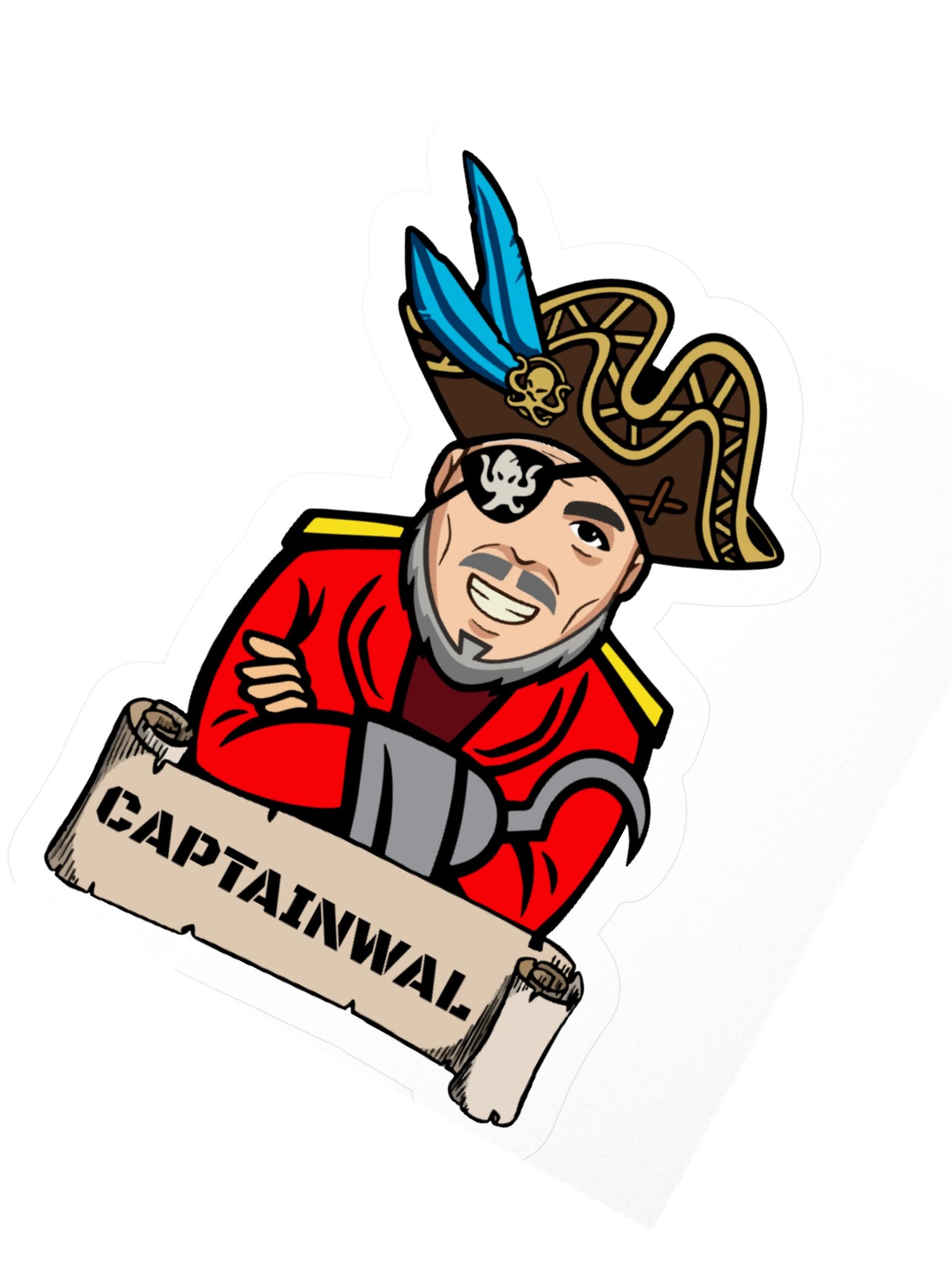 Captainwal Sticker product image (3)