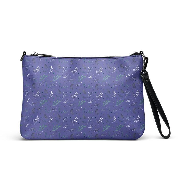 Purple Botanical All-Over Print Crossbody Bag product image (2)