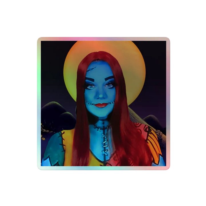 0athy Sally Cosplay Holo Sticker product image (2)