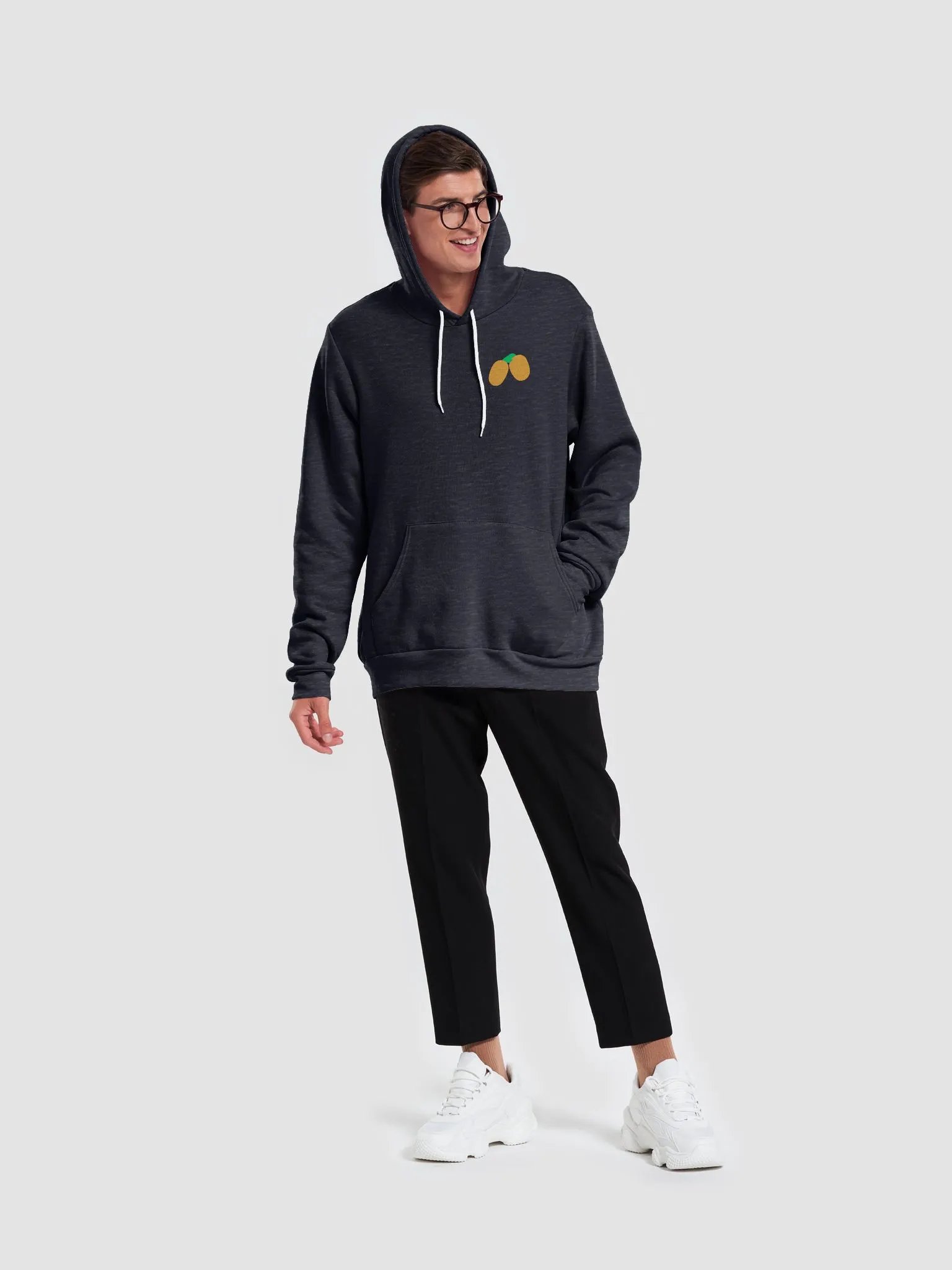 Dangle Mangoes Badge Hoodie product image (1)