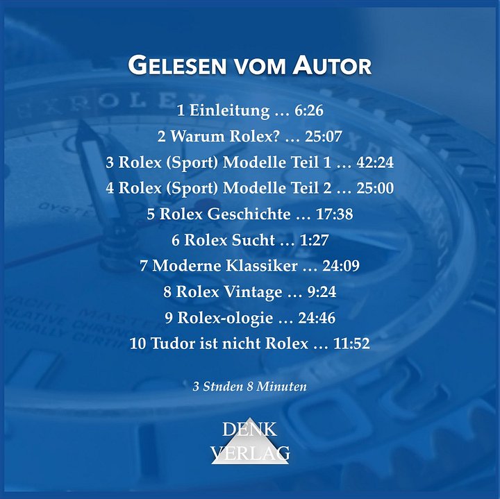 Rolex Uhren - Hörbuch CD product image (2)