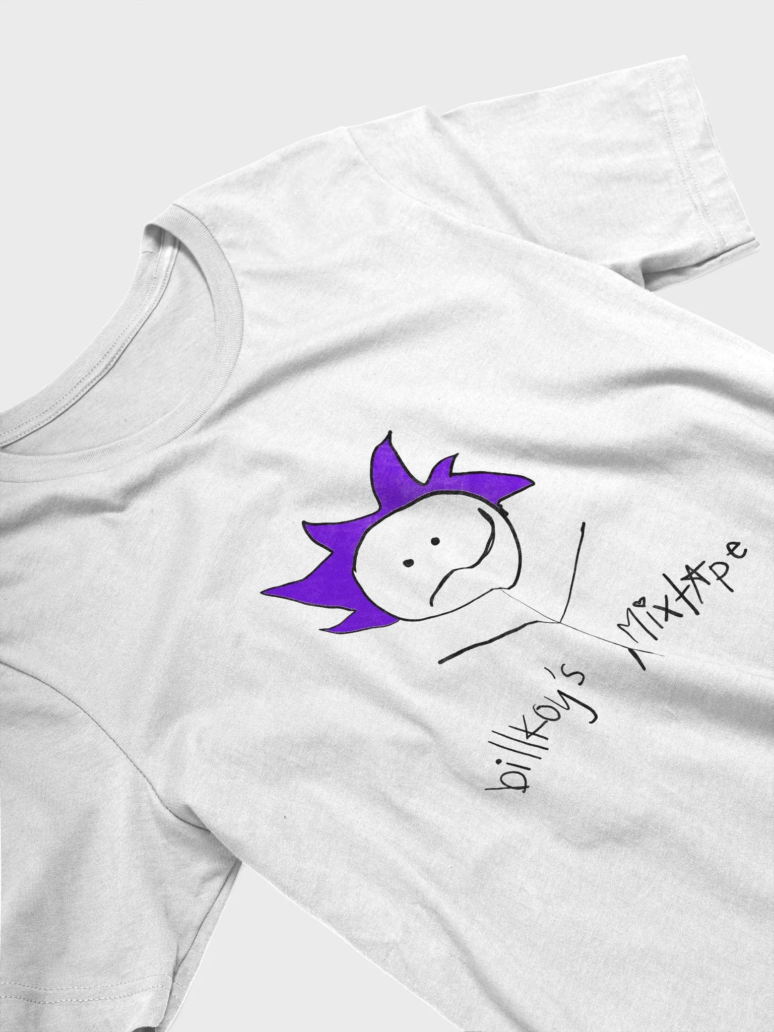 billkoy's mixtape white vintage tee product image (3)