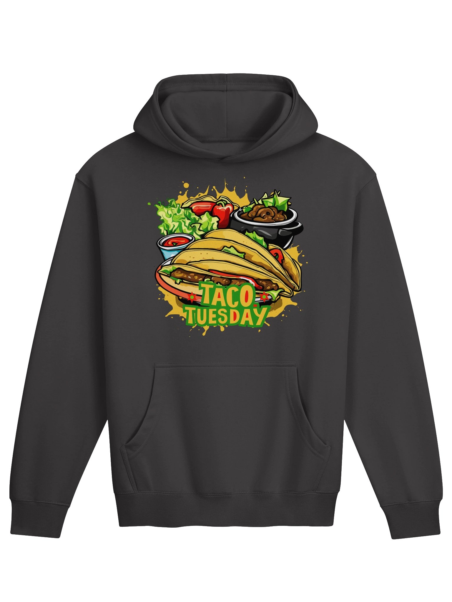 Taco Tuesday | Graphic Cotton Heritage M2635 Box Hoodie product image (2)