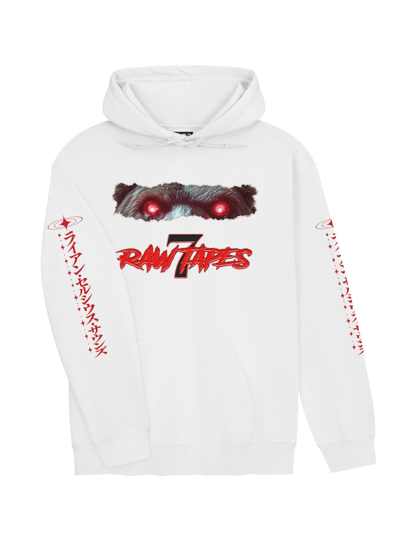 RAW TAPES 7 Graphic Hoodie | All Eyes On ME product image (9)