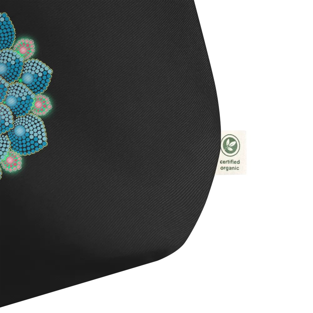Summer Rain Mandala Organic Cotton Tote product image (5)
