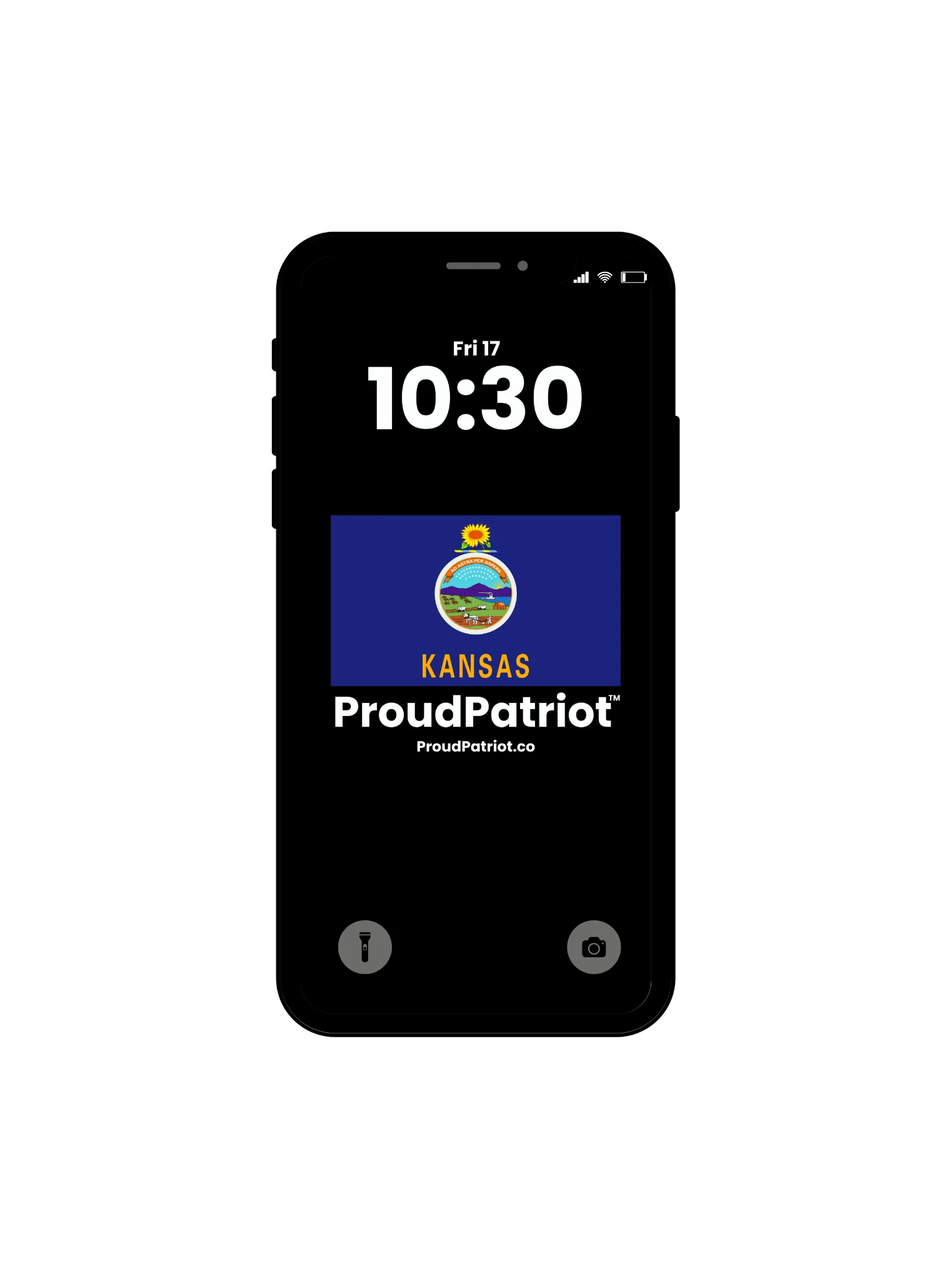 Kansas Proud Screensaver Dark Mode product image (1)