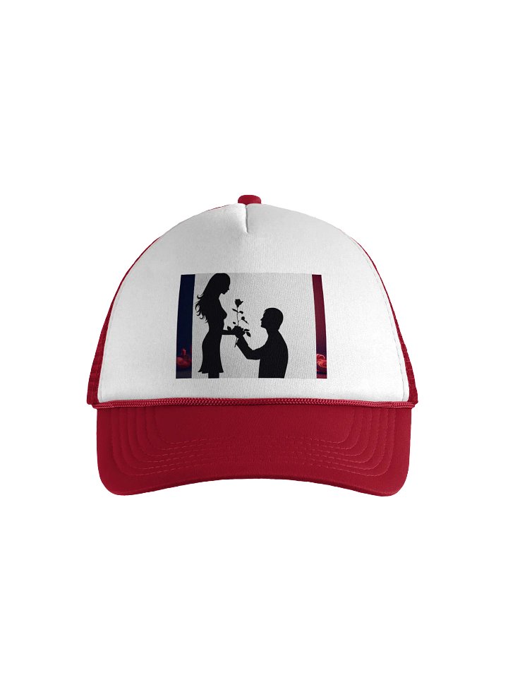 Ethereal Love Silhouette Trucker Hat product image (1)