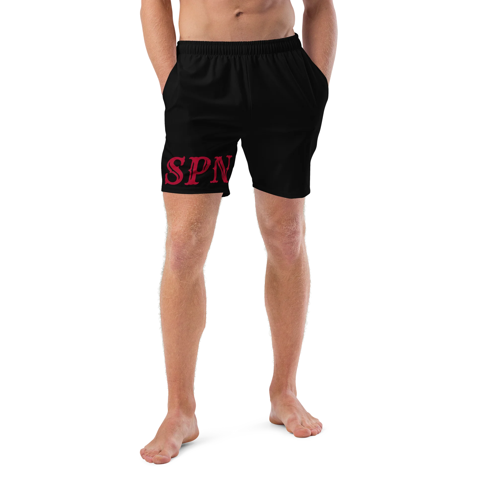 Splashy Statement Swim Trunks product image (4)