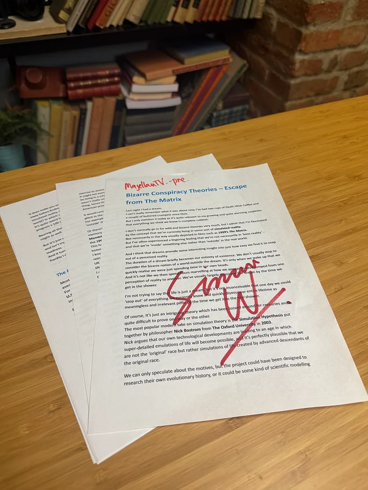 EARLY (2019) Official VINTAGE Signed Script product image (1)