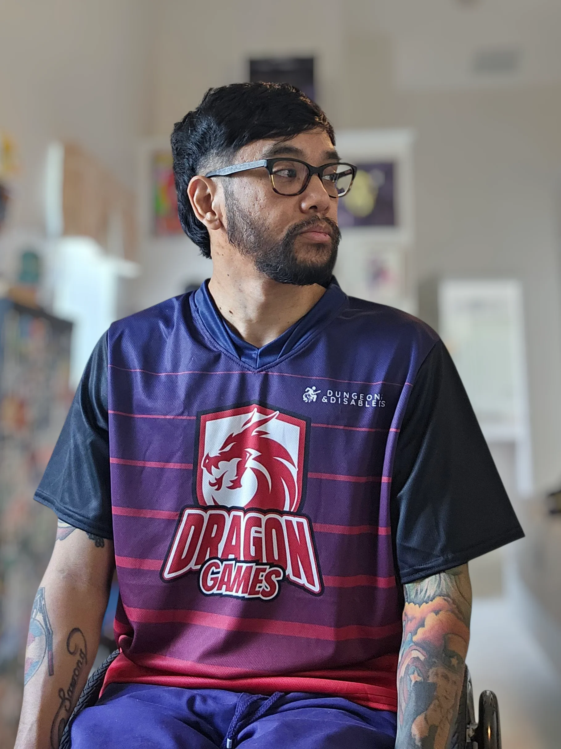 DRAGON GAMES - Football Jersey - TWITCHCON Edition product image (2)