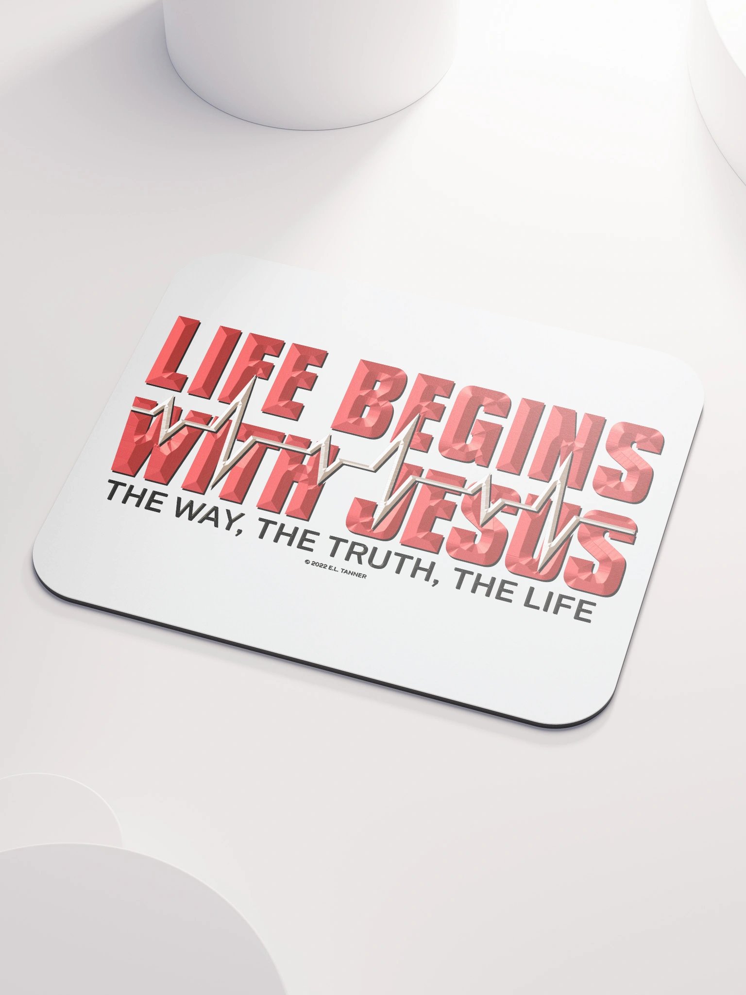 Left Begins with Jesus, Mouse Pad BV product image (3)
