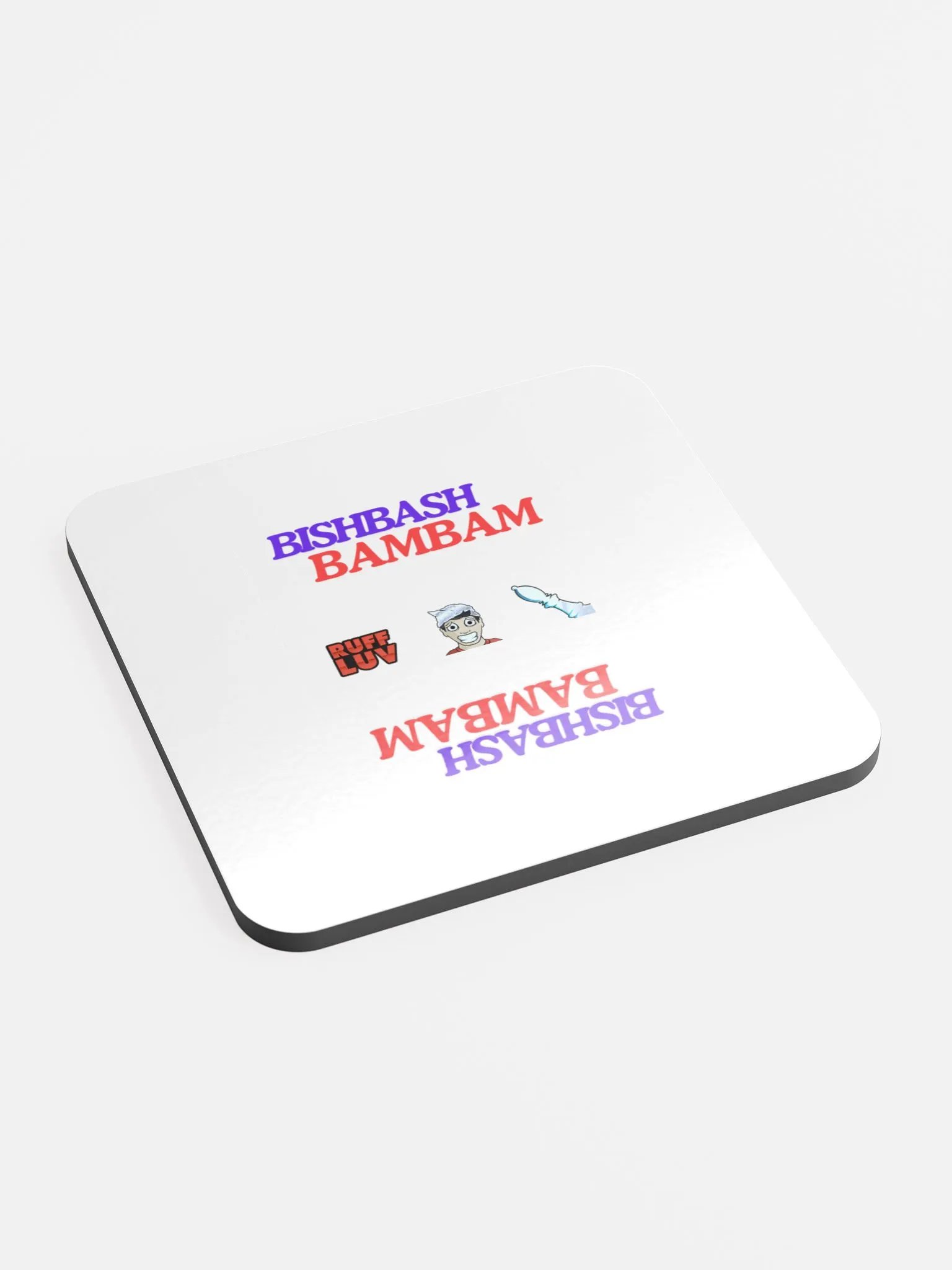 BISH EMOTE COASTER product image (2)