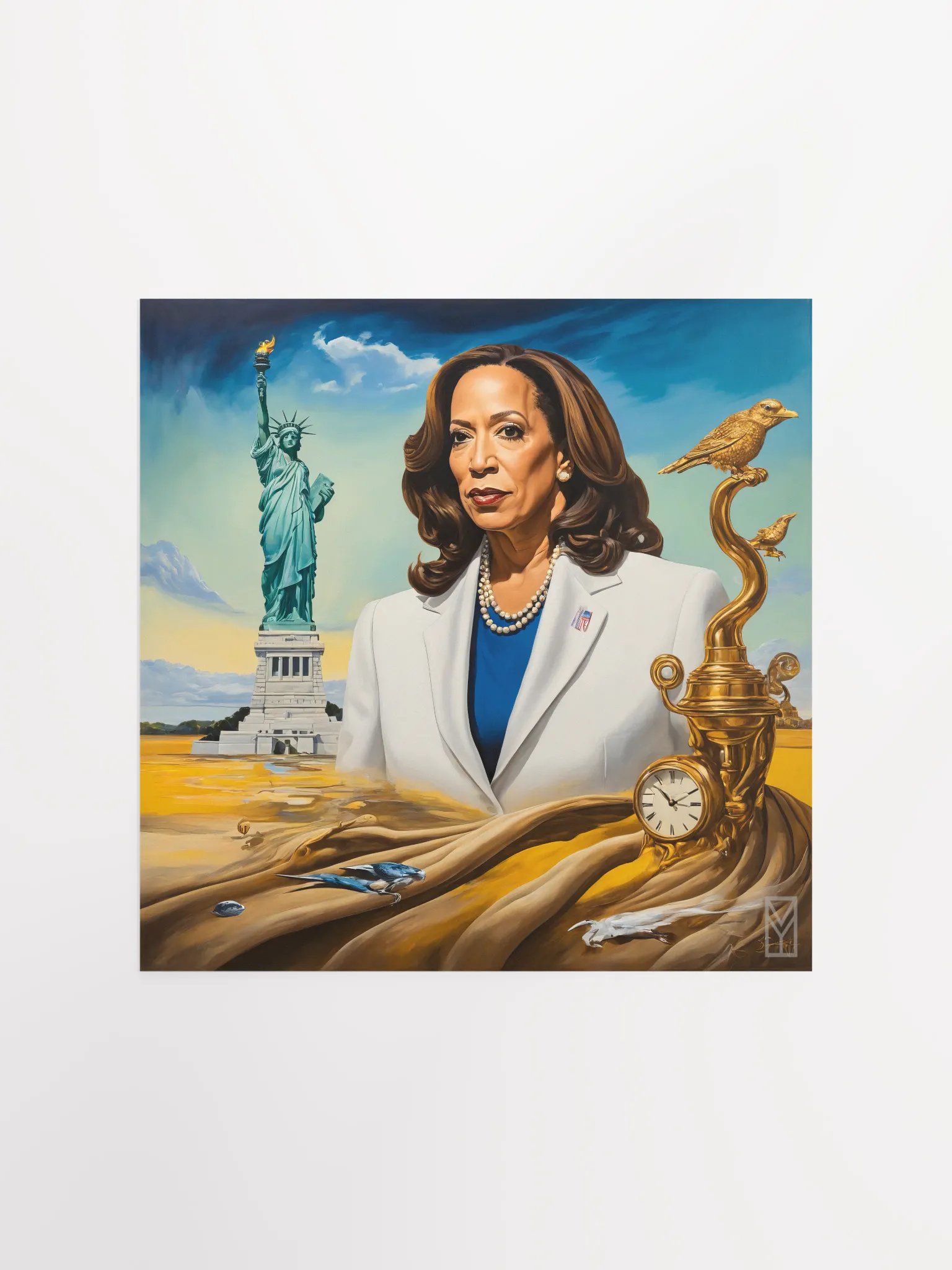 Poster The Presidential Vision: Surrealist Interpretation product image (1)