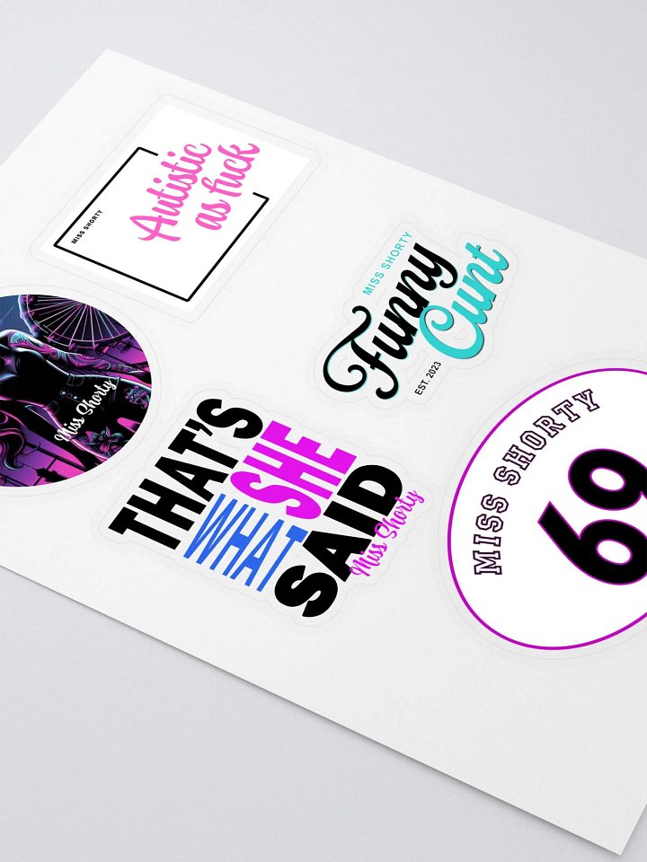 Miss Shorty Sticker Set 2 product image (2)