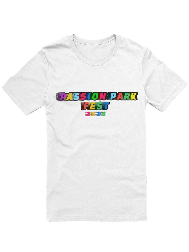 PASSION PARK FEST 2026 OFFICIAL T-SHIRT product image (1)