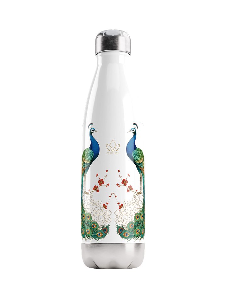 Peacocks in Harmony · Parichad Lotus Bottle product image (1)