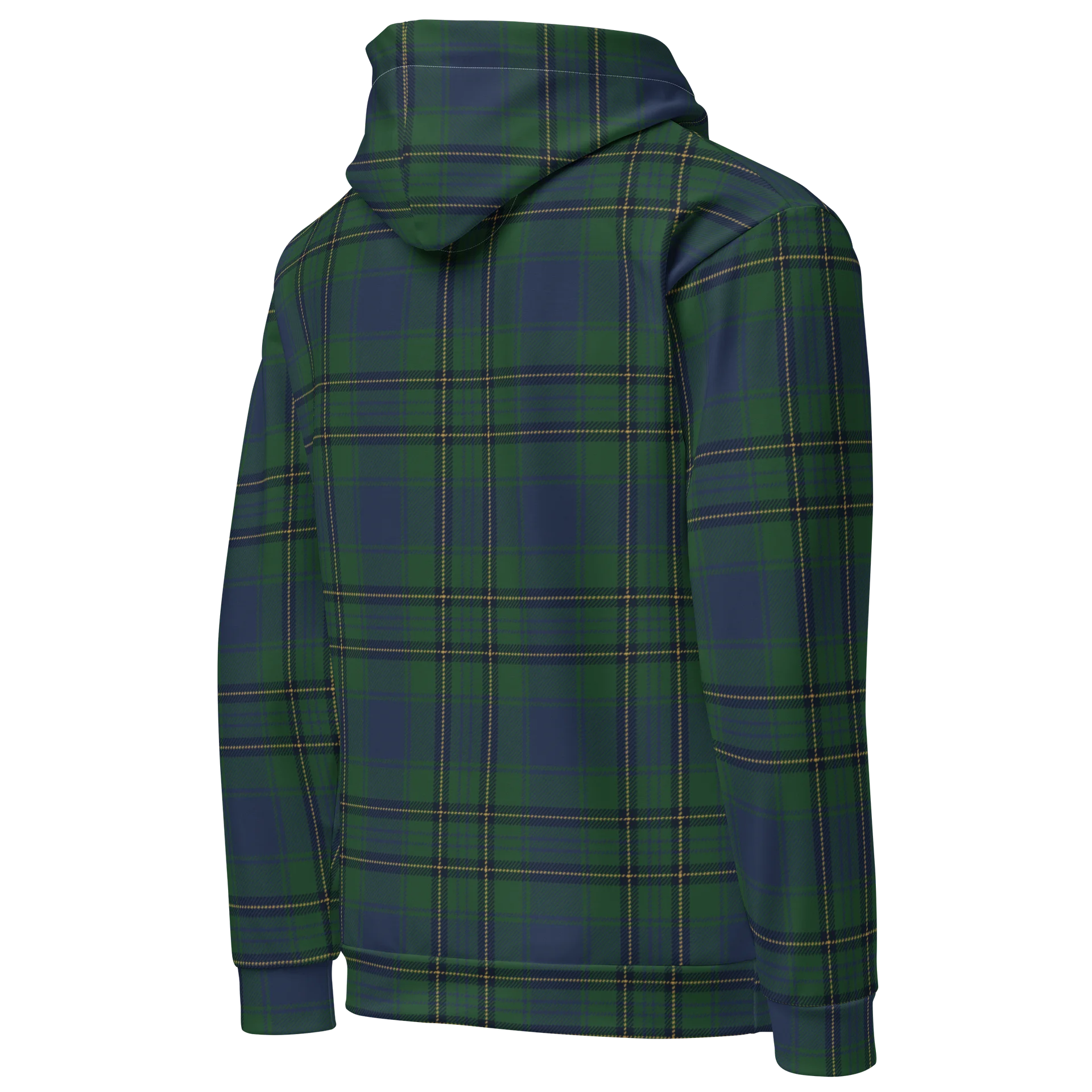 Back Nine Navy Flannel Hoodie product image (5)