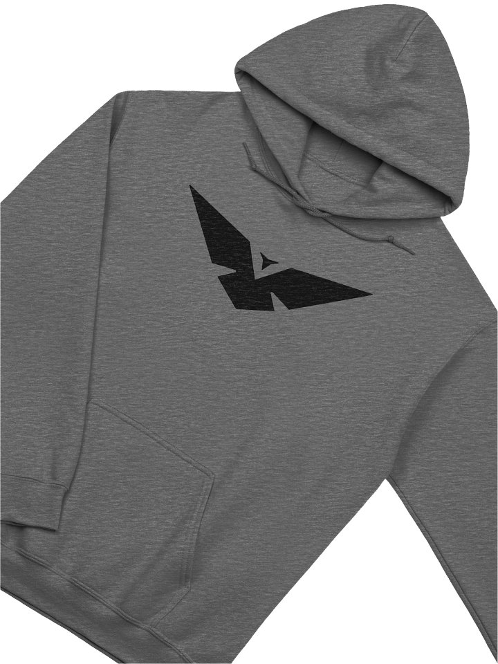 Classic Black Logo Hoodie (Big Front Only) product image (1)