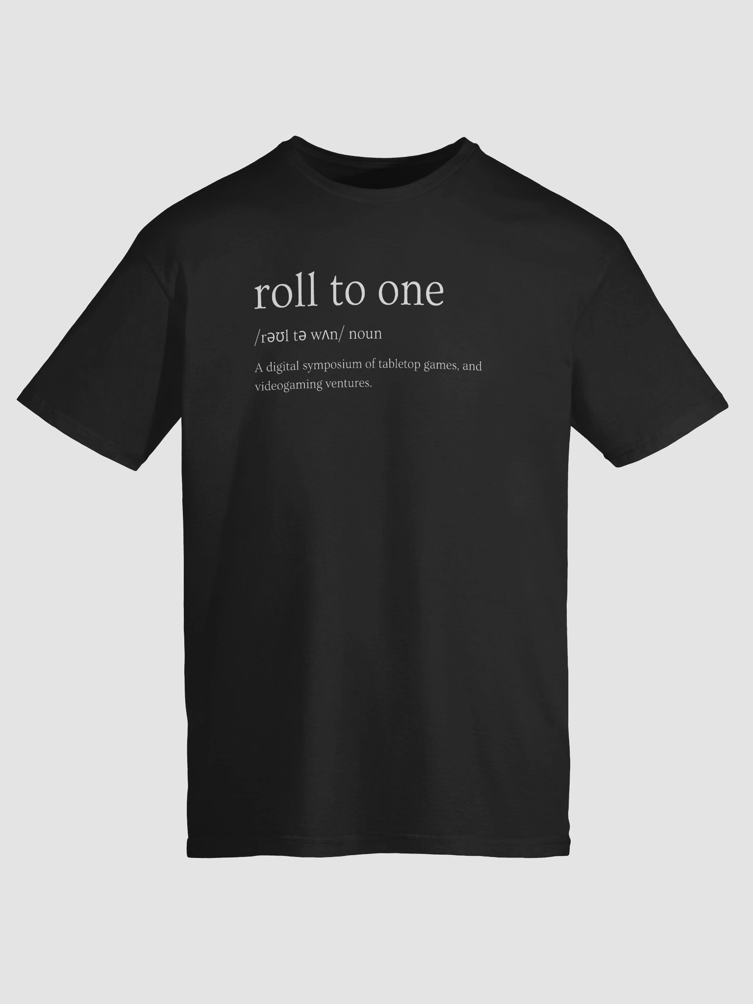Roll to One Definition Tee product image (27)