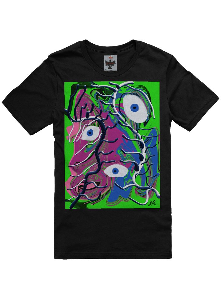Neon Psychedelia Tee — The Artsy Brain product image (1)