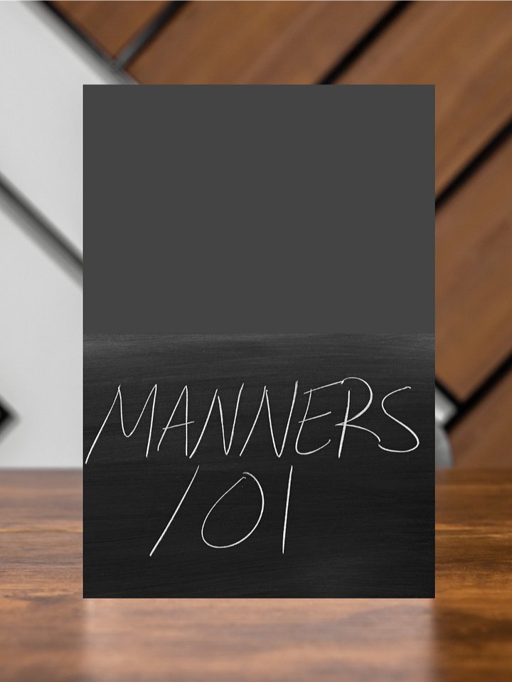 Mind Your Manners product image (1)